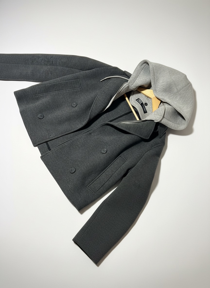 Manteau gris