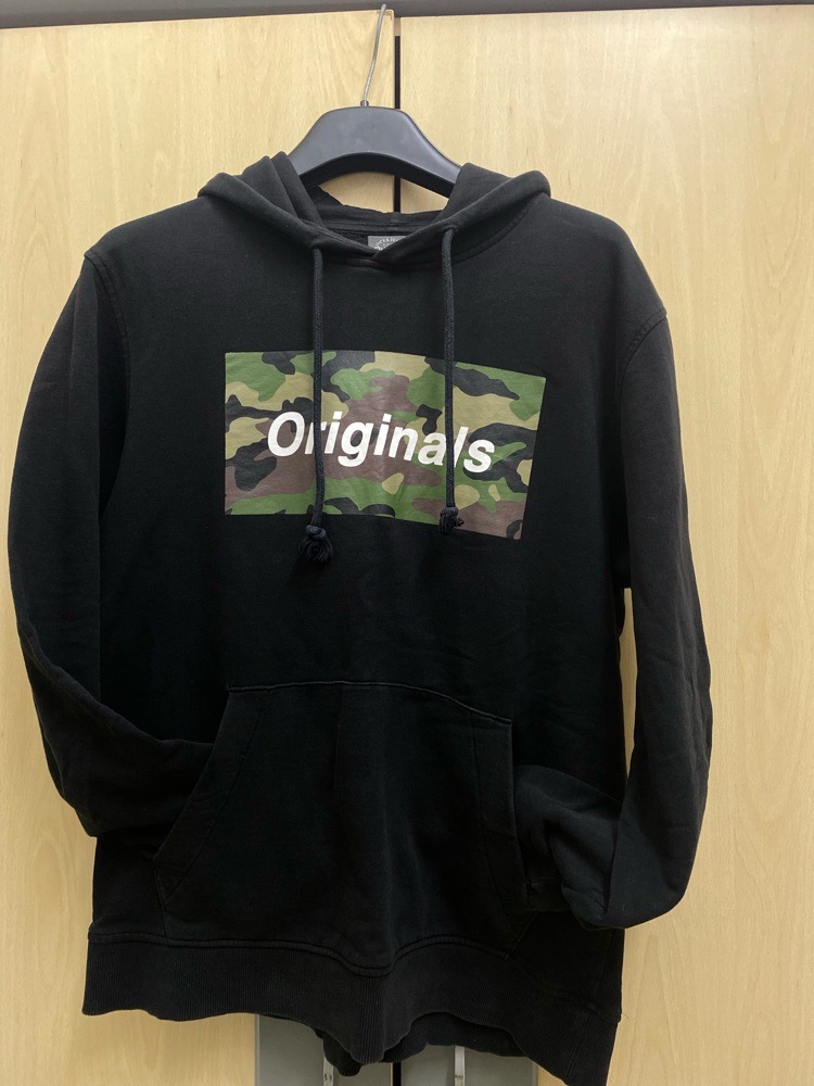 Jack & Jones Originals black hoodie