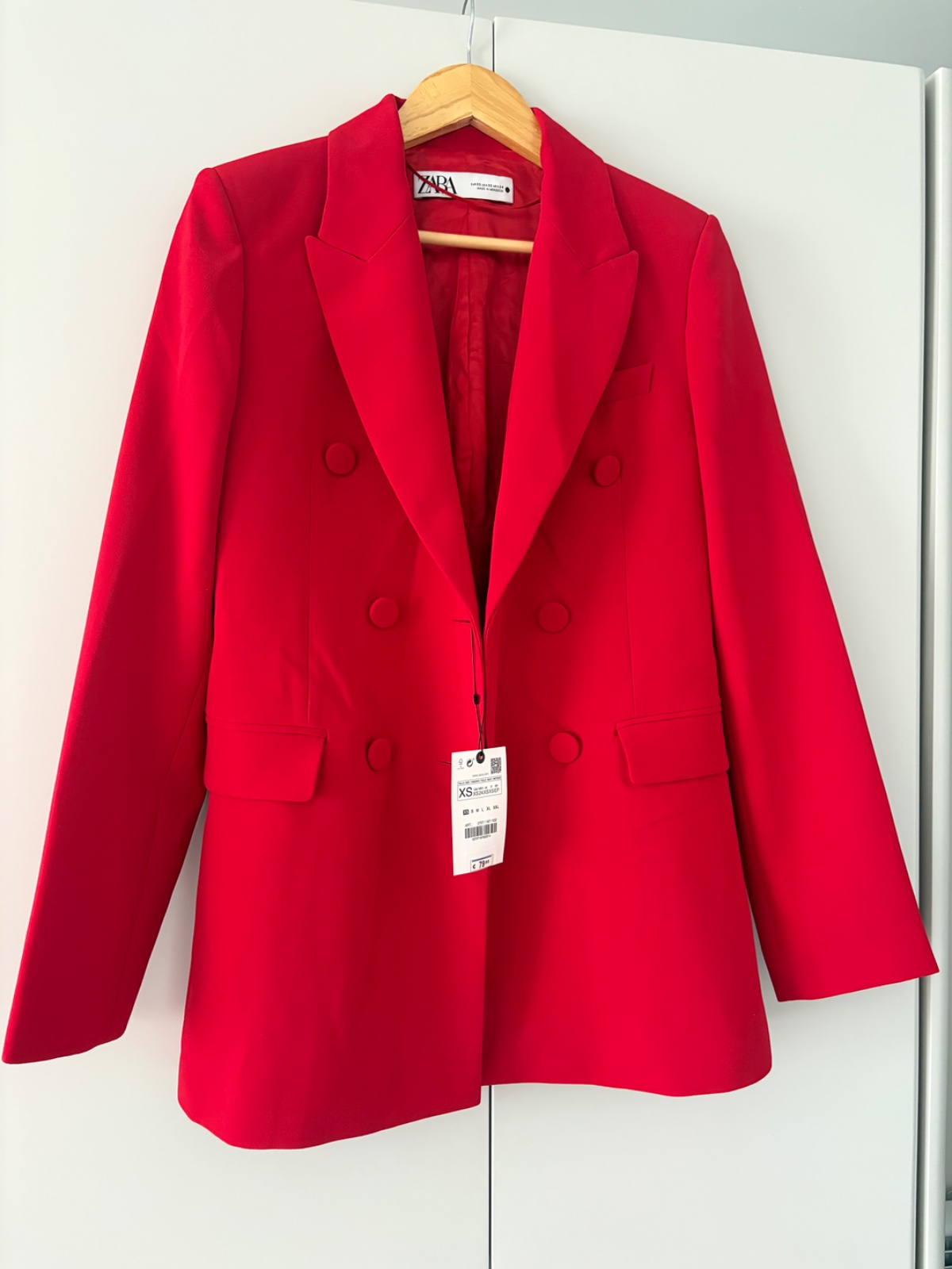 Blazer rouge ZARA
