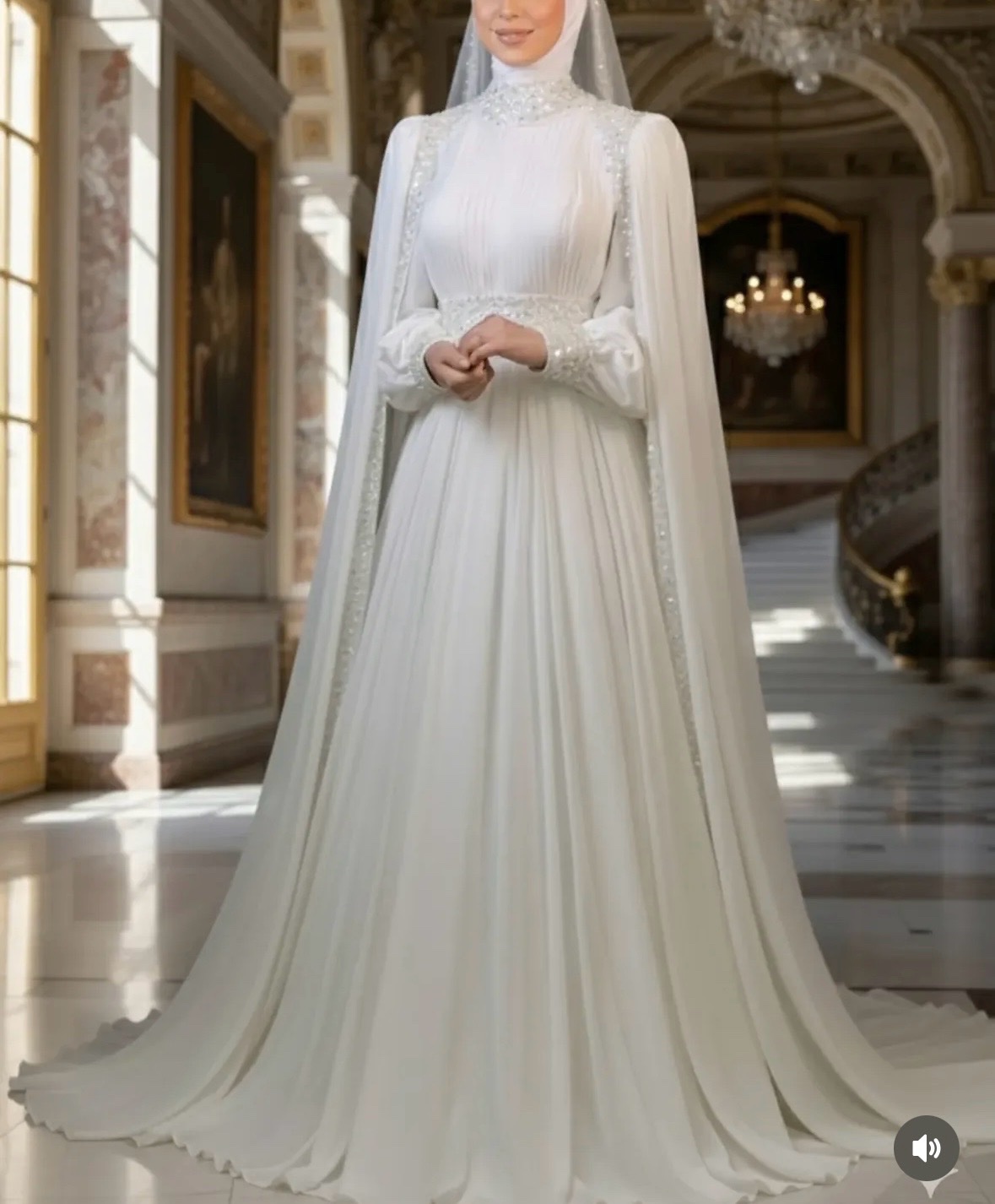 Robe de contrat de mariage/mlek