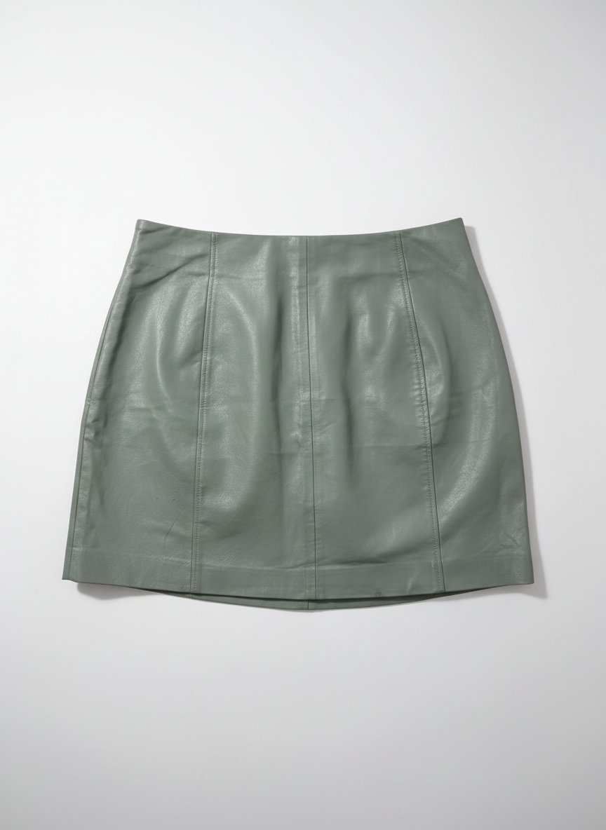 Jupe cuir 