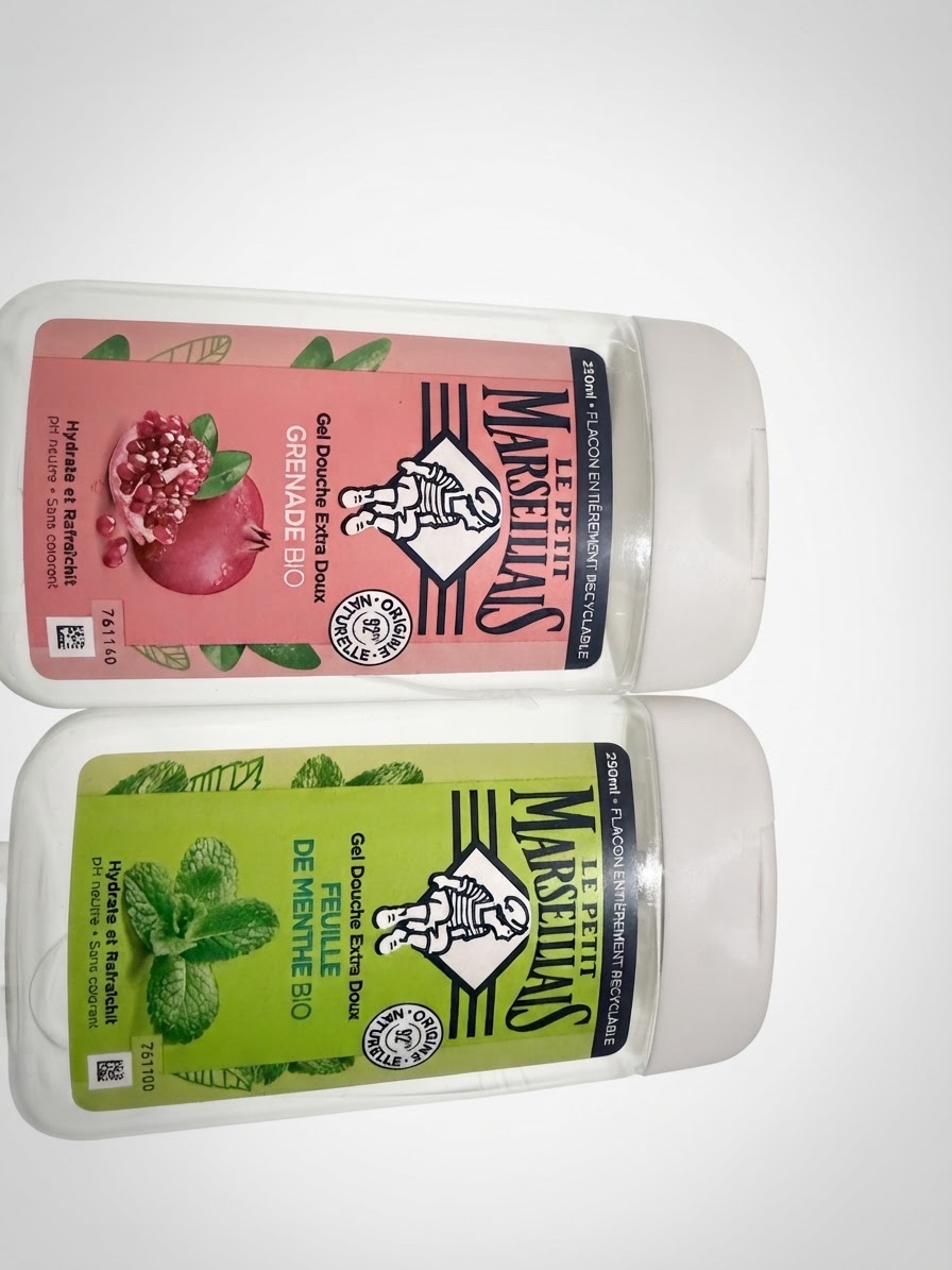 Lot de deux gel douche le petit marseillais
