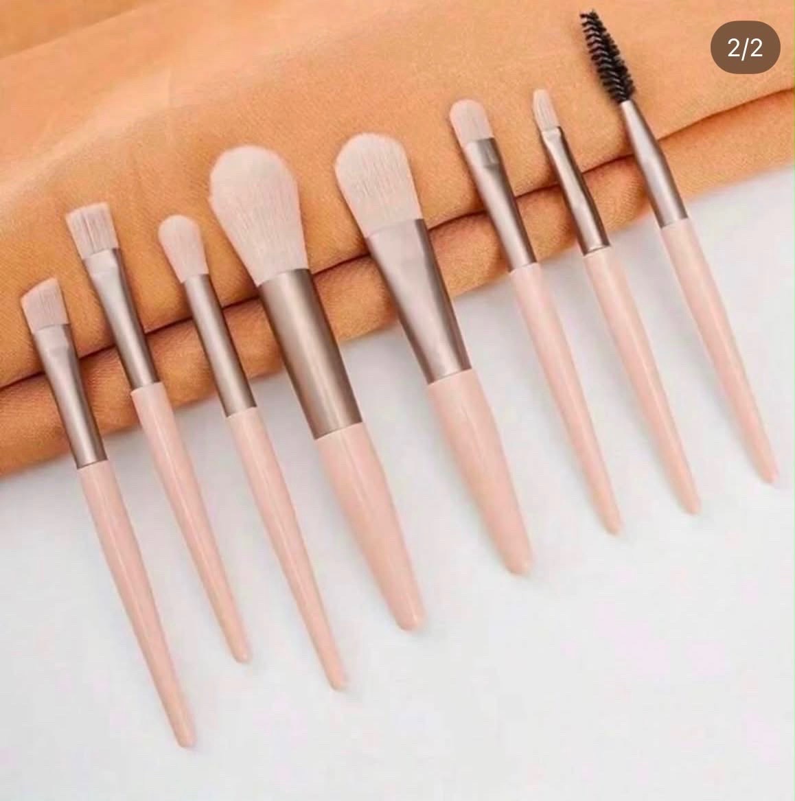 Kit de 8 pinceaux de maquillage 