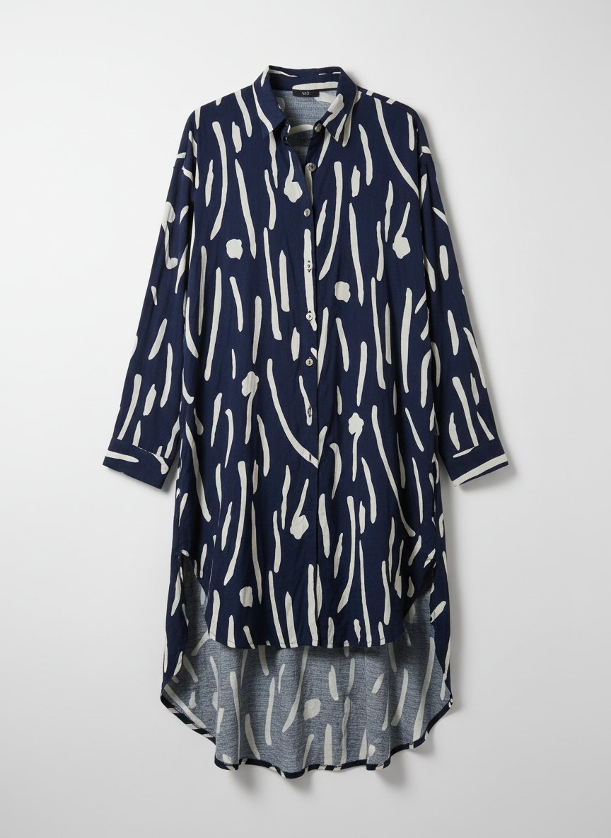 Robe avec bouton 