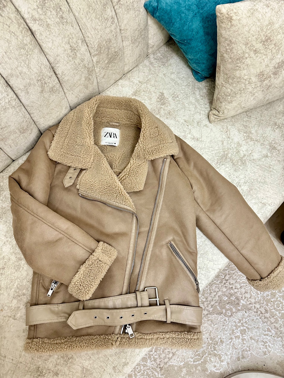 Veste aviateur zara