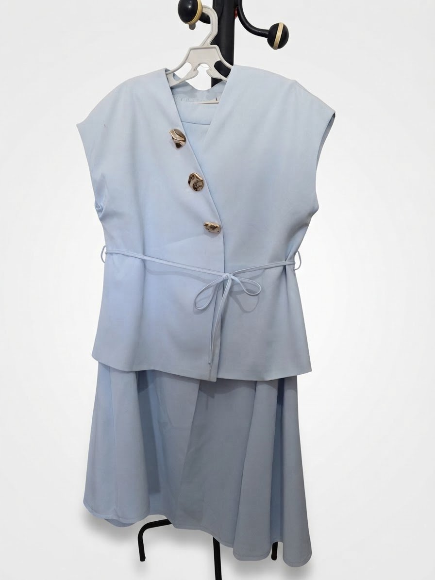 Ensemble baby bleu 