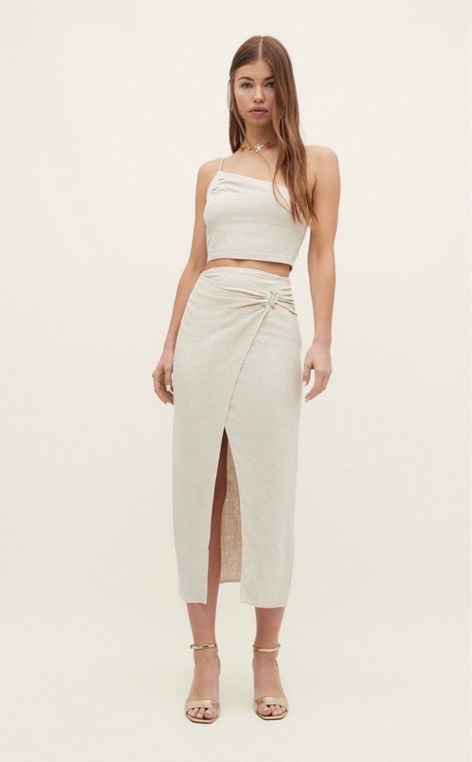Linen skirt