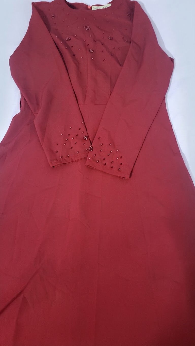 Robe voilée