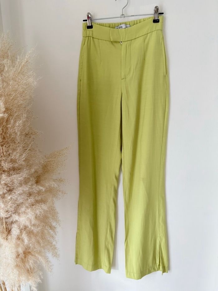 Pantalon lin bershka 