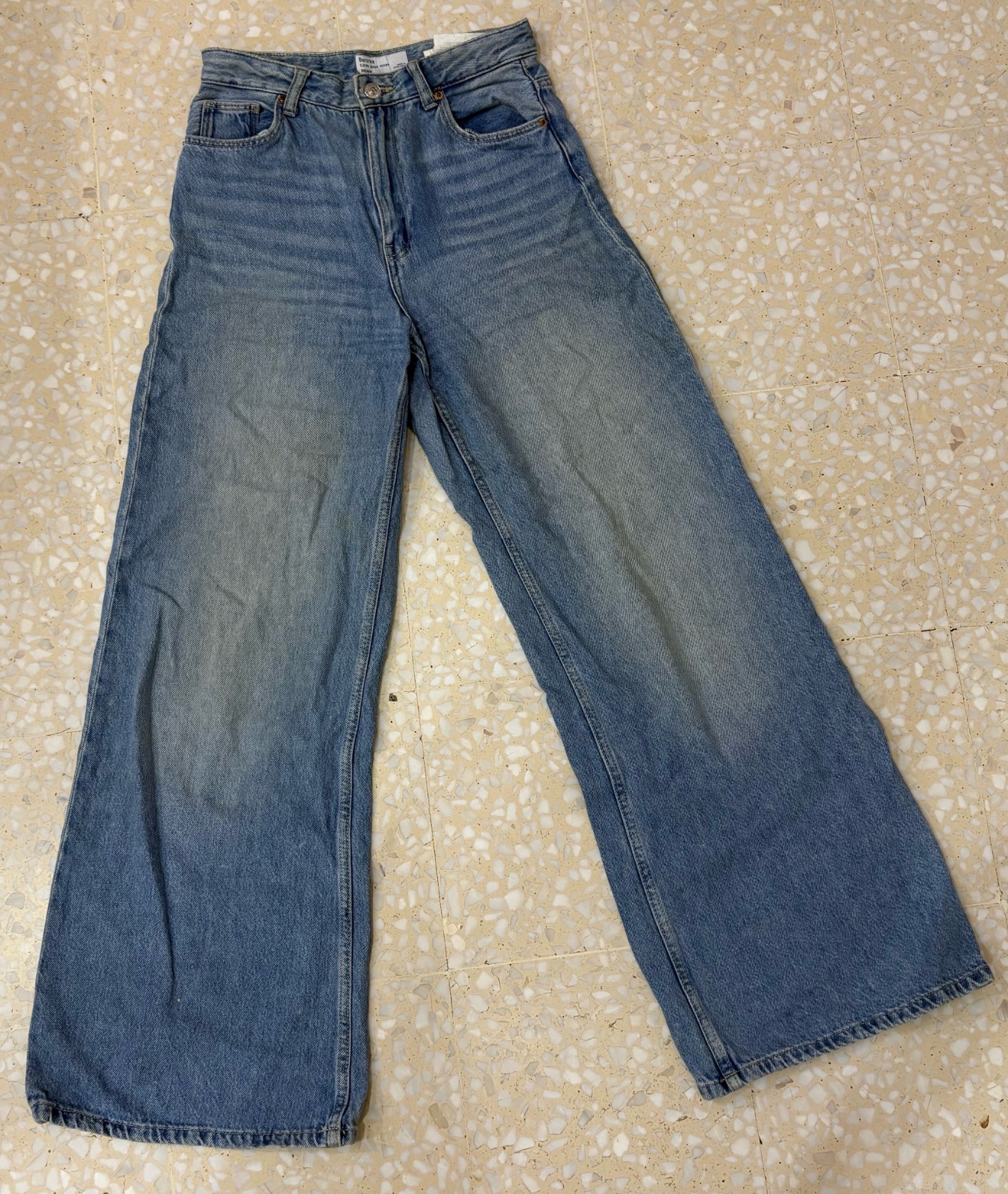 Jean wide leg bershka