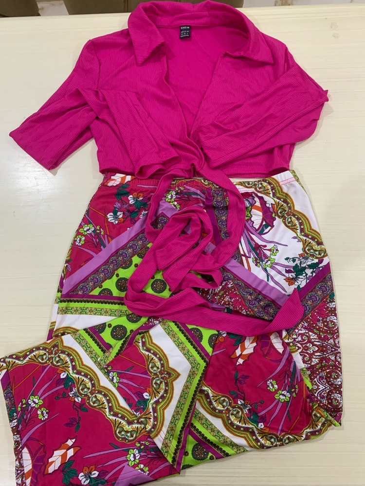 Ensemble femme rose 