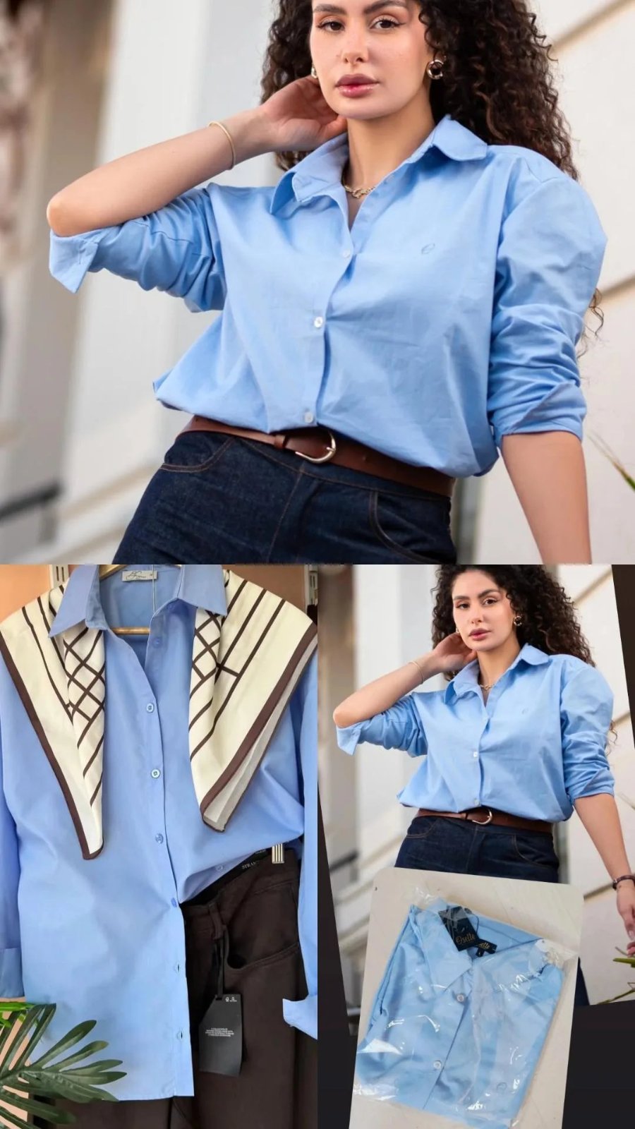 Chemise en Bleu 26/38/40/42