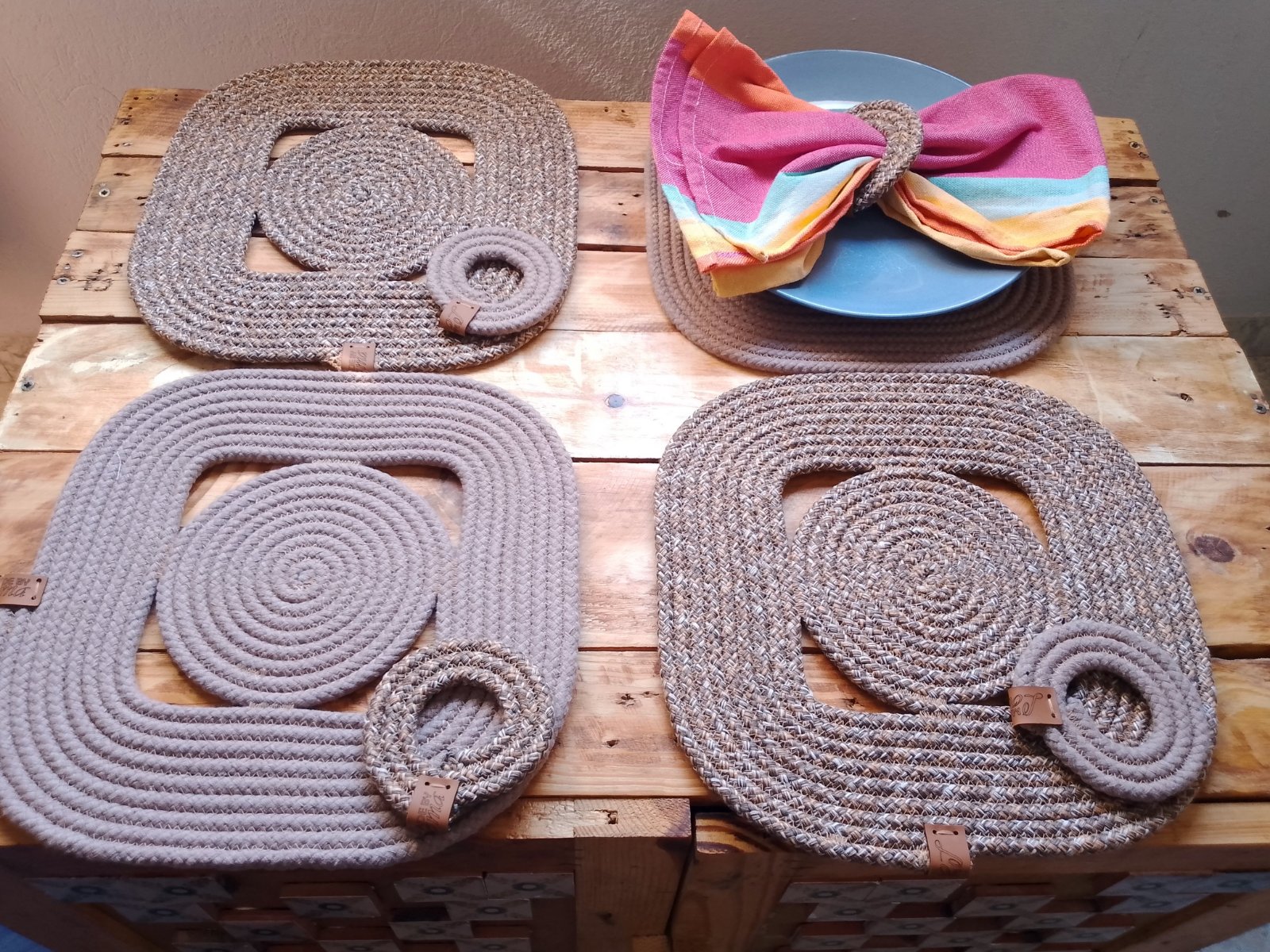 Set de table pour 4 personnes