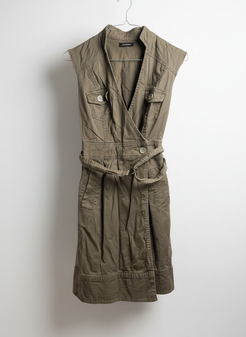 Robe sans manche morgan