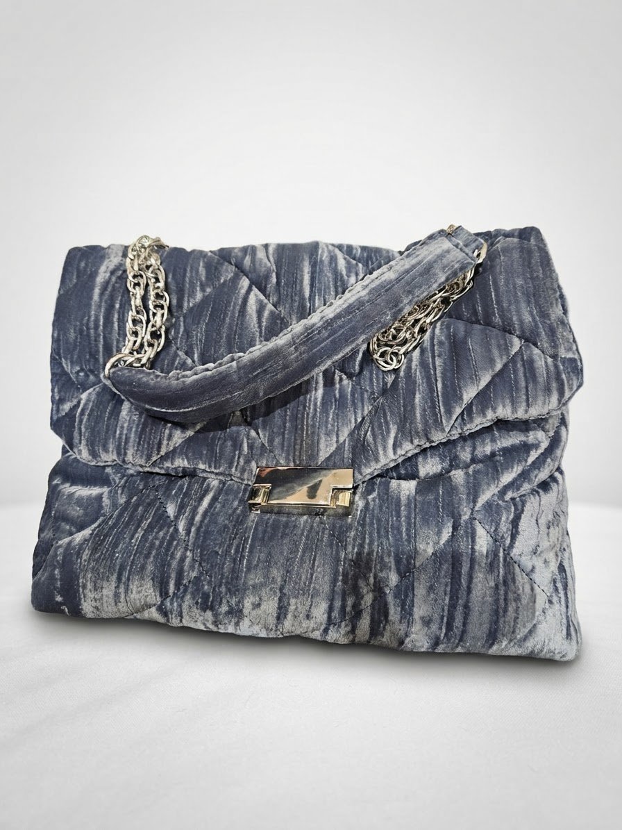 Sac en velours zara
