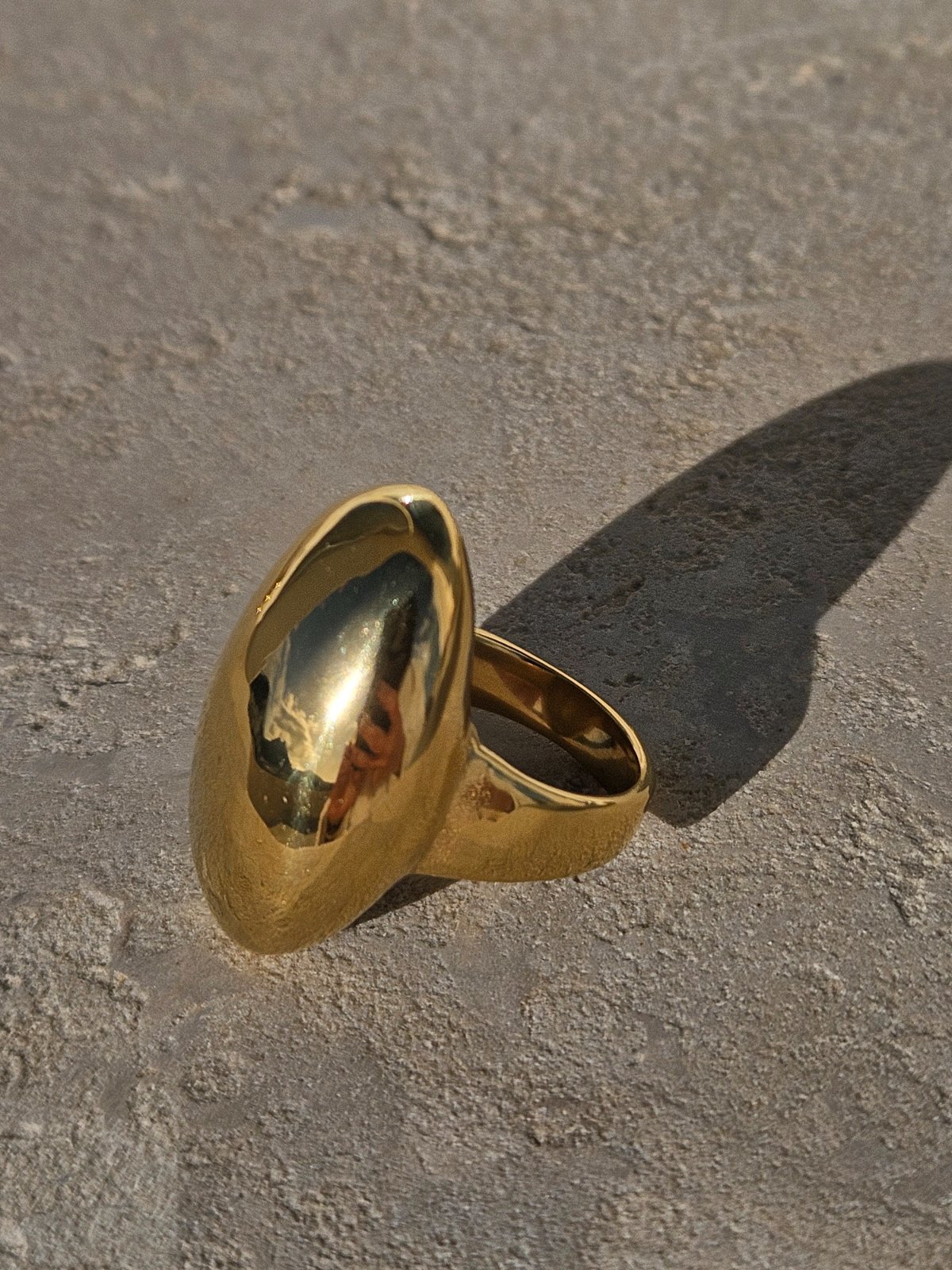Bague ovales en acier inoxydable 