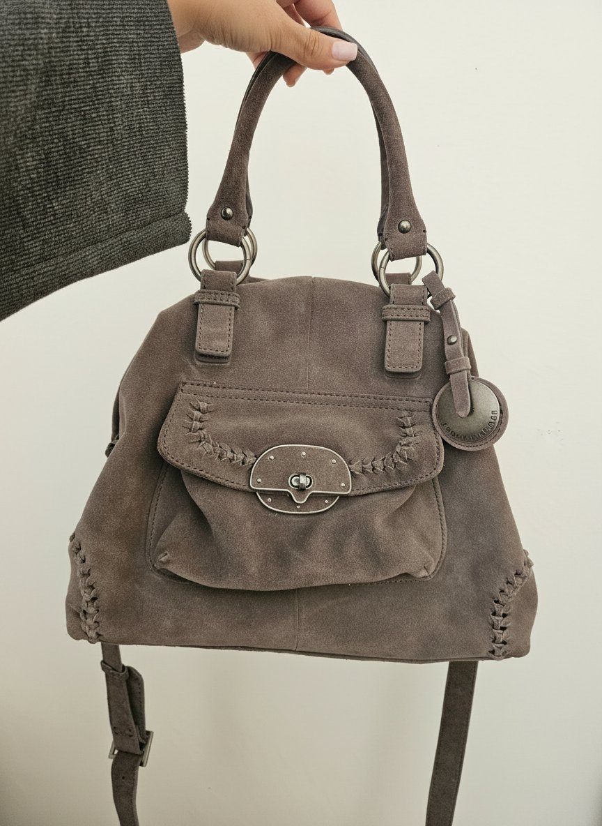 Sac en daim tommy hilfiger 