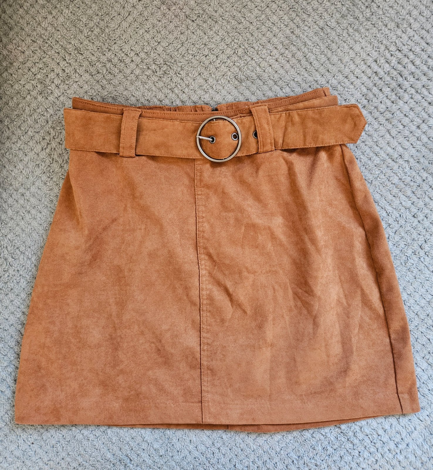 Jupe faux leather hollister