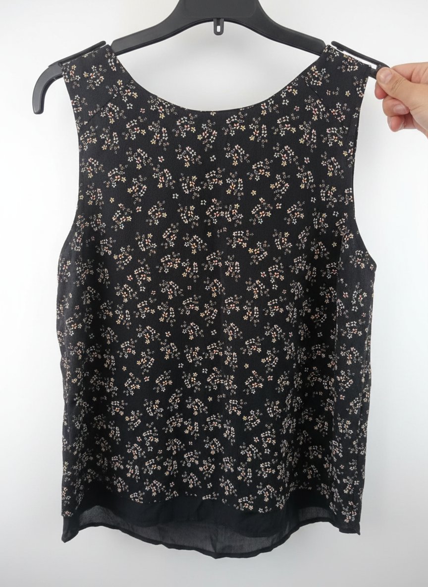 Top fleuri 