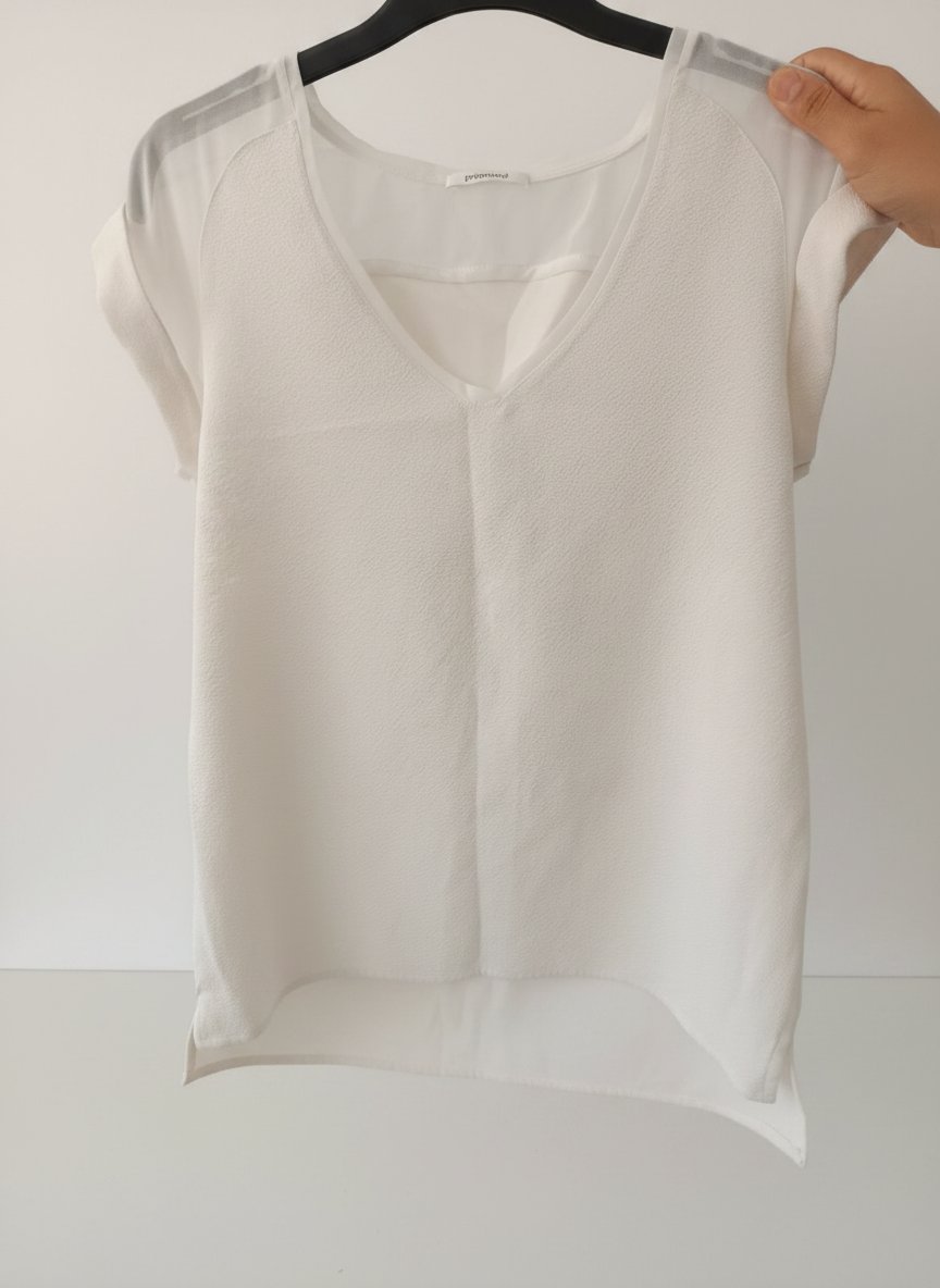 Top blanc 