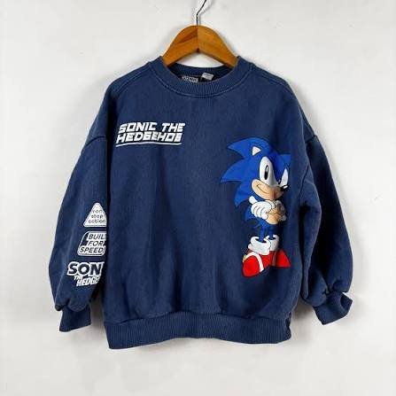 T-shirt sonic pour garçon 5 ans
