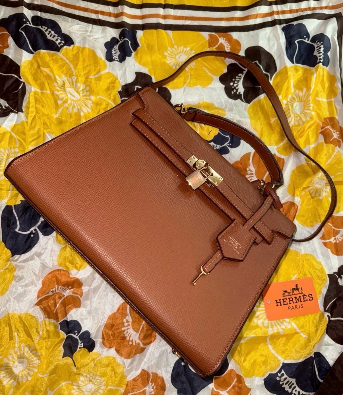 Sac caramel style hermès 🤎