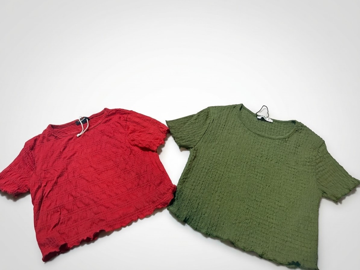 ❤️ 💫 Lot de 2 T-shirts Stradivarius & Jennyfer 