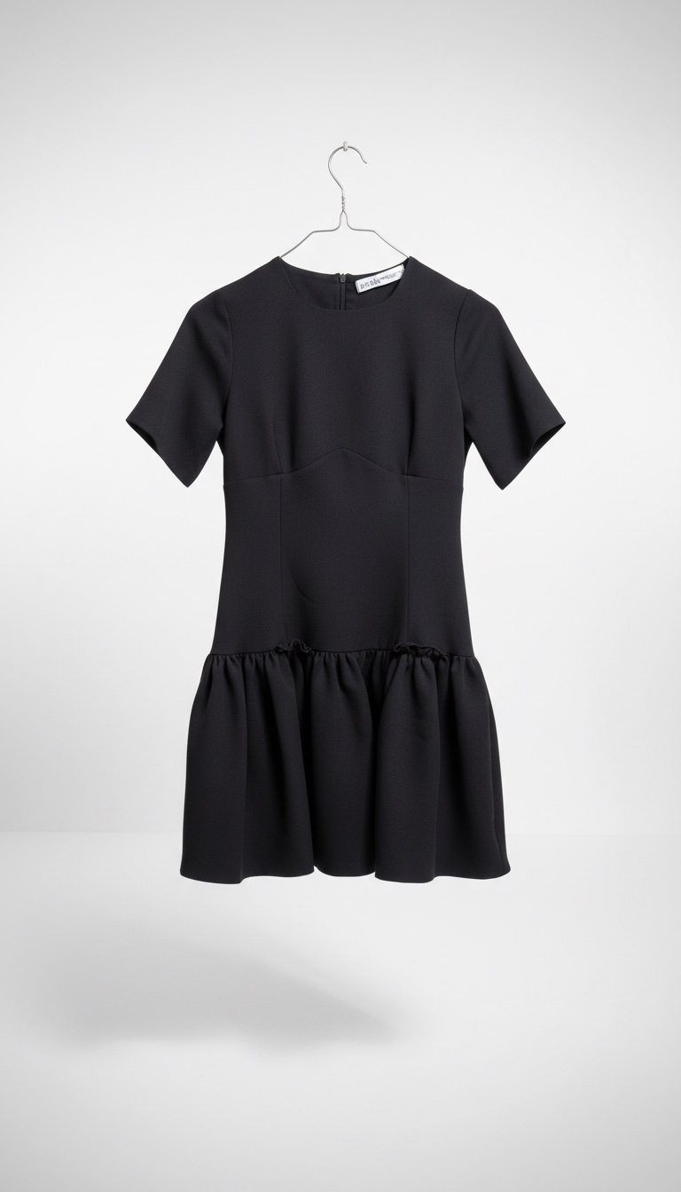 Une robe coquette courte 