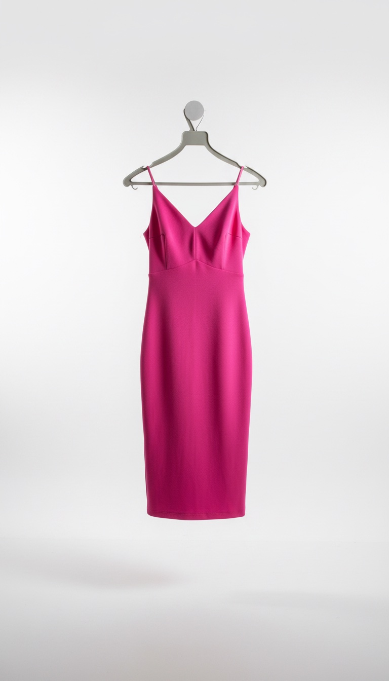 Robe rose fushsia de chez UK2LA