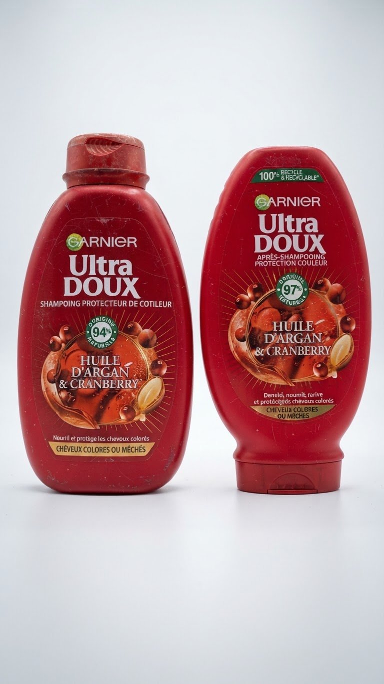 Shampoing 300ml et apres shampoing 250ml