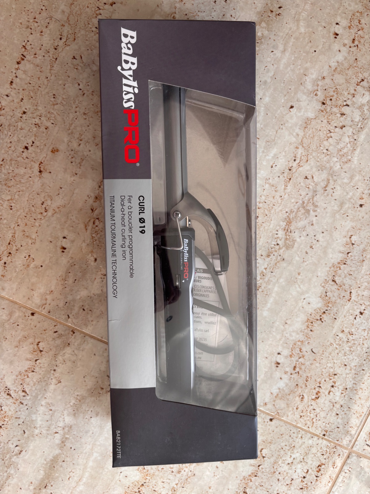 Boucleur babyliss pro curl 19 
