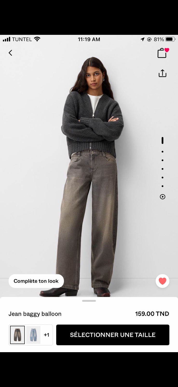 Baggy jeans bershka