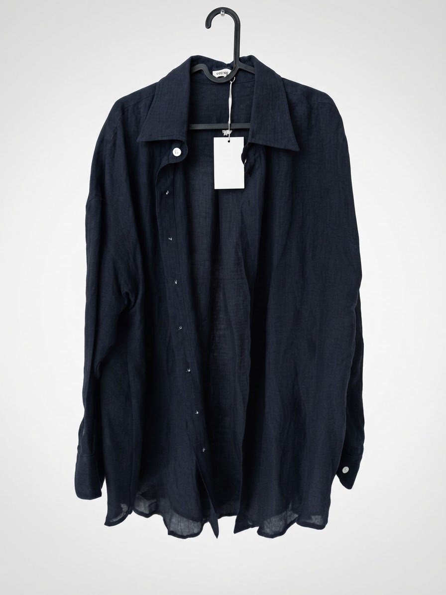 Chemise oversize 100%lin.