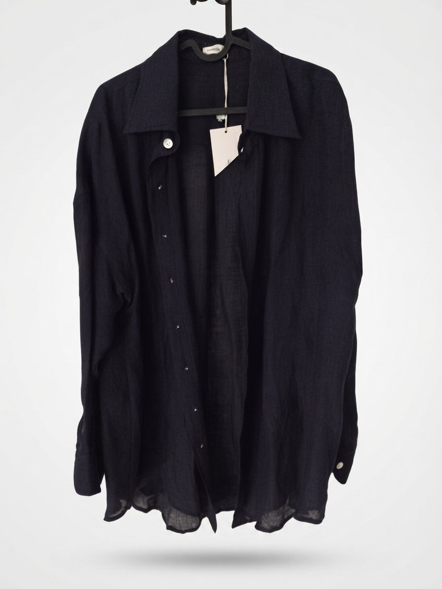 Chemise 100 % lin oversize 