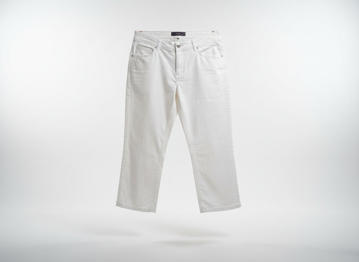 Pantacourt blanc pour homme 