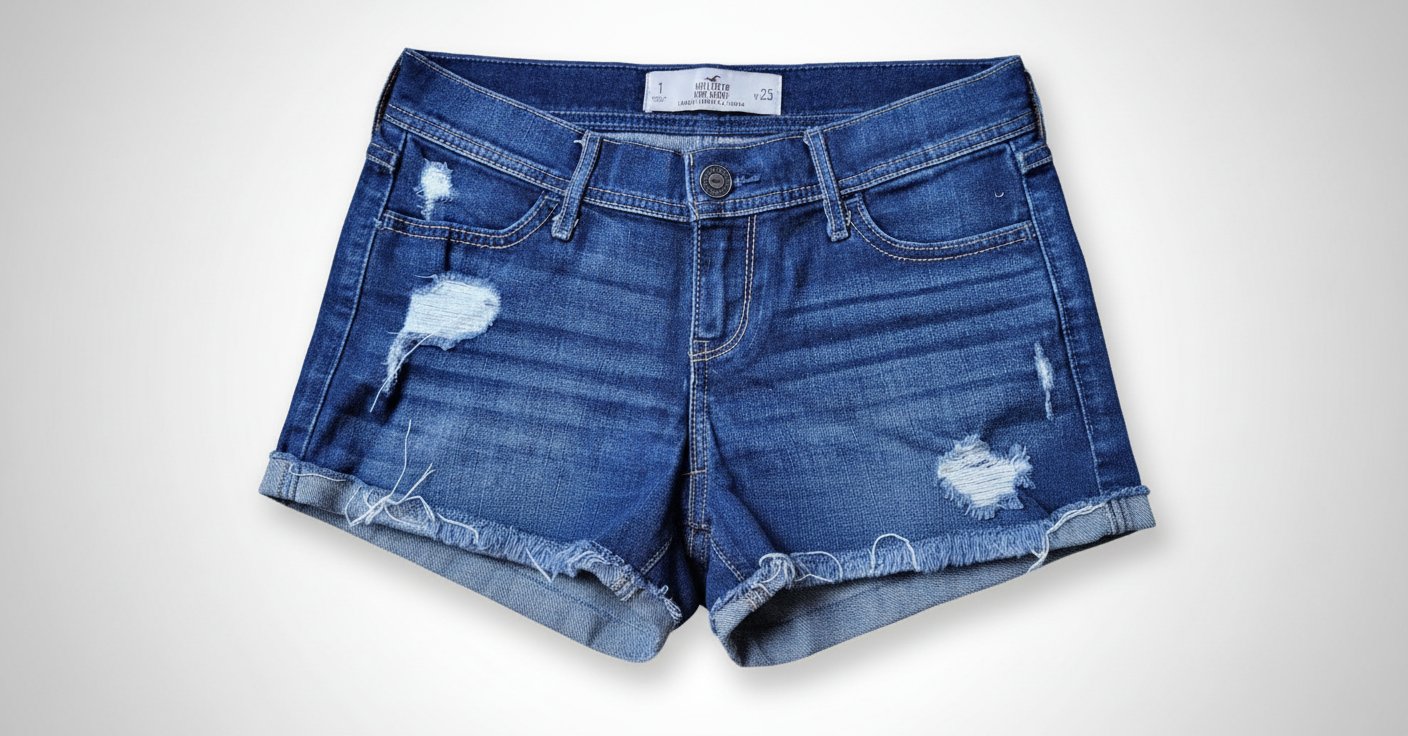 Short en jeans 