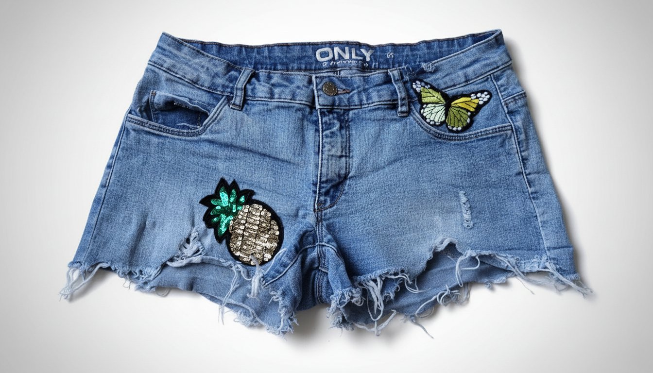 Short en jeans 