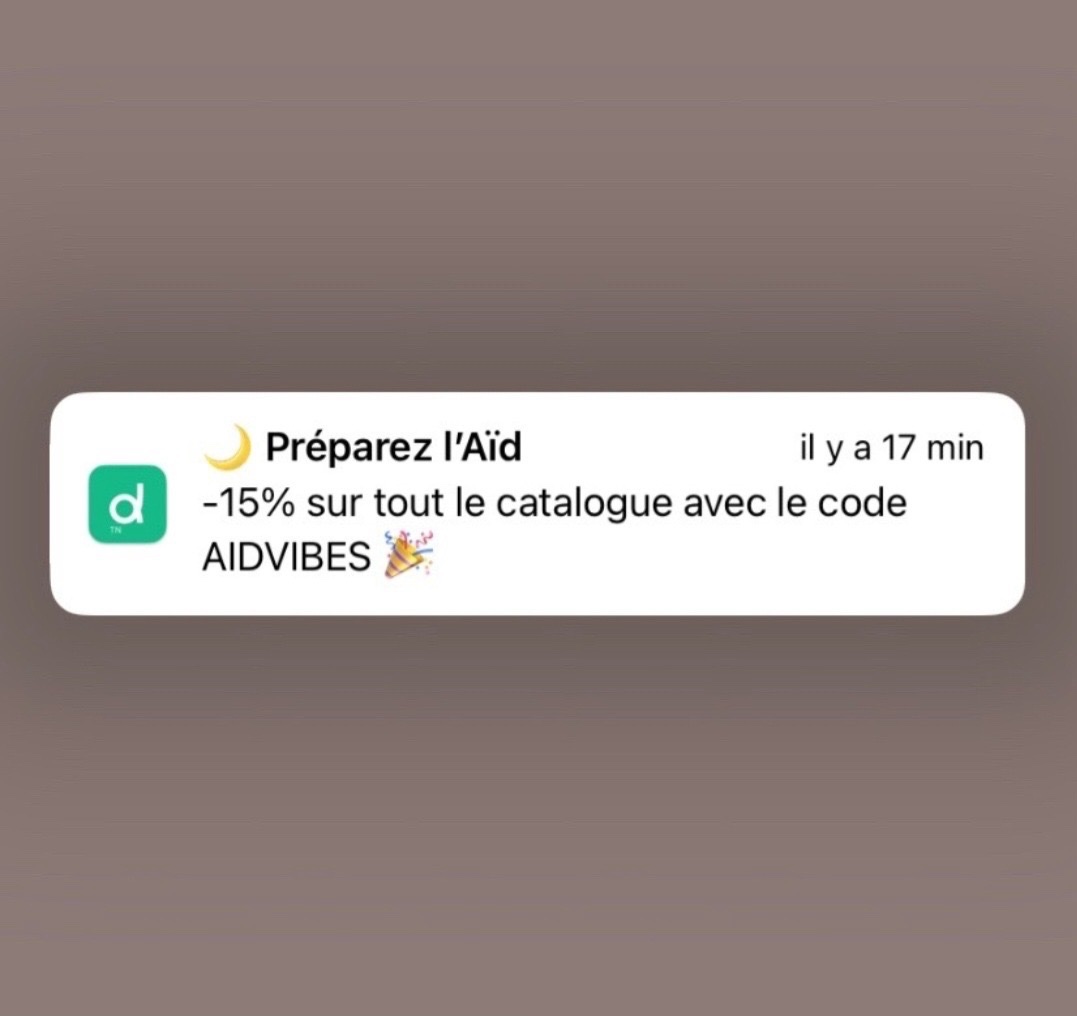 Code promo