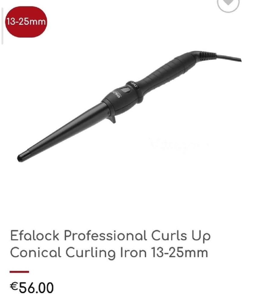 Efalock fer a boucler en céramique (marque allemande)