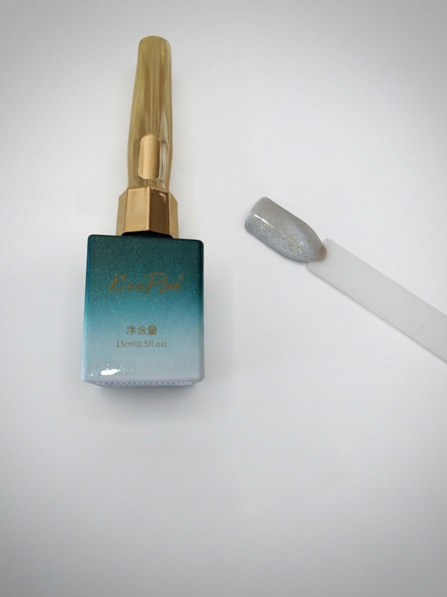 Vernis permanent cat eye silver 