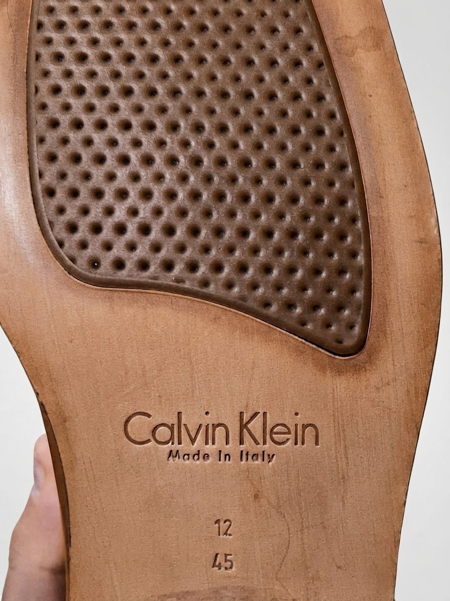 Chaussures Calvin Klein en Cuir - Made in Italy - Taille 45
