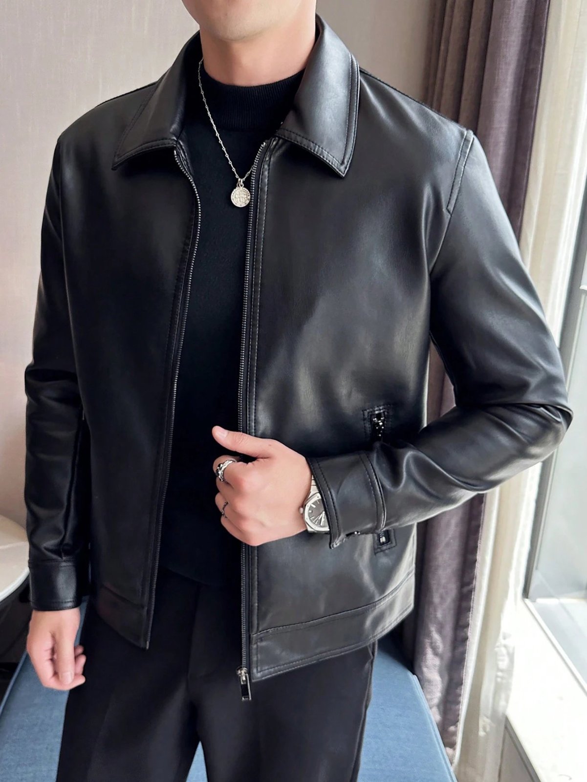Chemise cuire shein