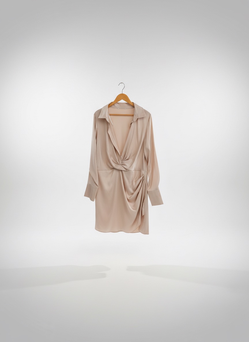 Je vends robe satinée chic