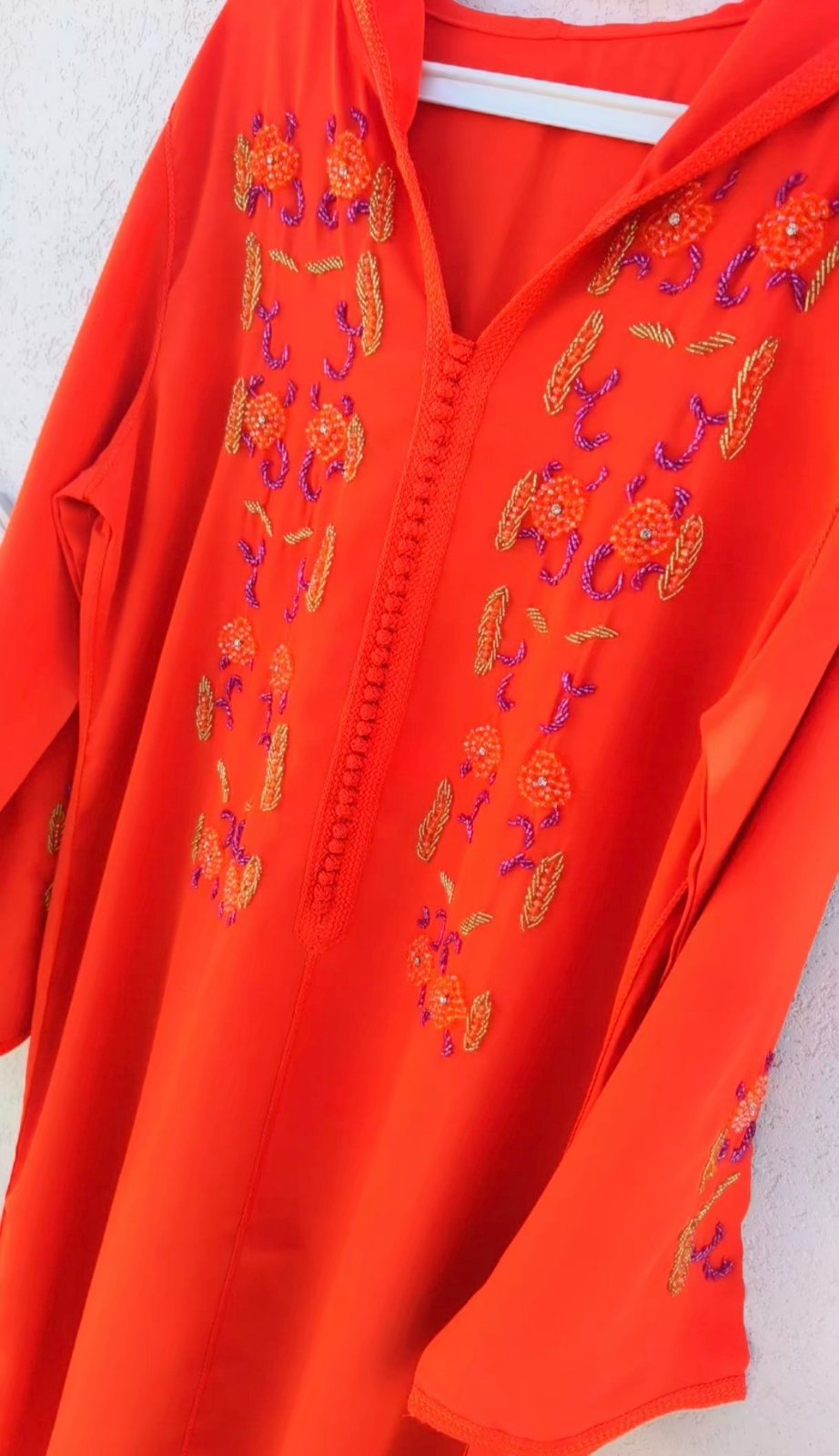 Djellaba orange 