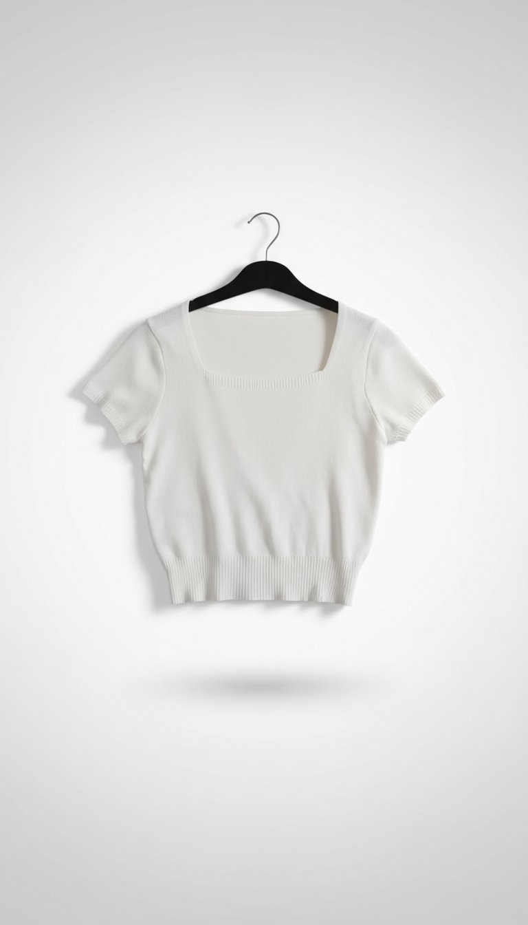 Pull blanc 