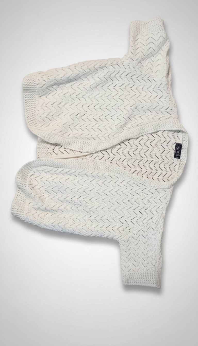 Cardigen with crochet