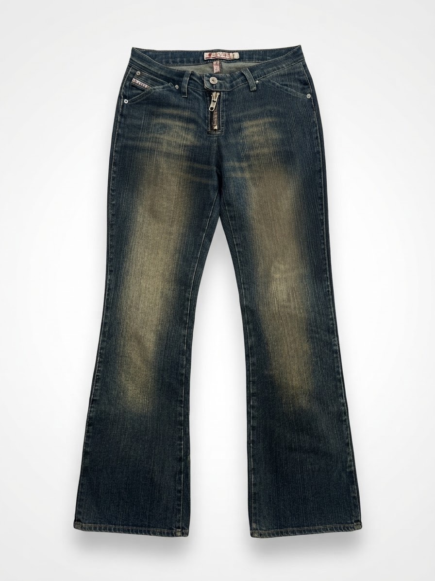 Jean bootcut bleu foncé 💙