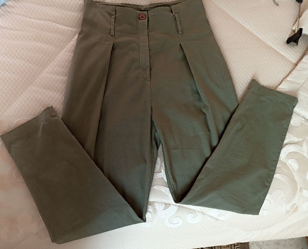Pantalon taille haute 
