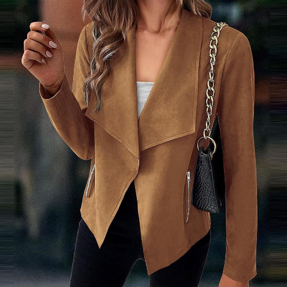 Veste en daim toute neuve 