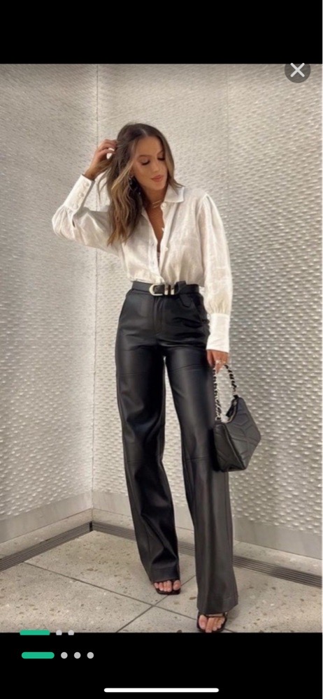 Pantalon similicuir